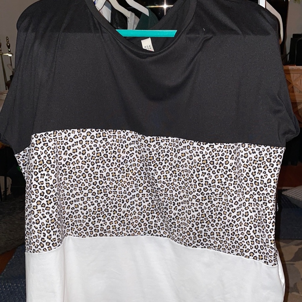 Color block with a kick.  This is never been worn